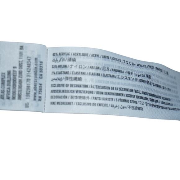 Abercrombie & Fitch Ribbed Knit Sweater Dress –  Bodycon Pullover – Size L - Picture 8 of 9